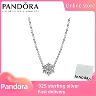 100% Sterling Silver S925 Pound Sterling Silver Necklace PANDORA [392371C01] Sparkling Snowflake Pen