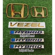 Honda Vezel Honda hrv hybrid emblem logo gold
