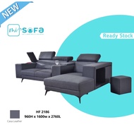 L Shape sofa Fabric / Casa Leather/water proof