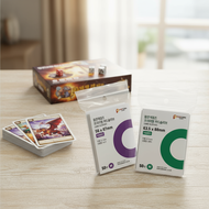 50pcs Kpop BTS BUS TXT Yourpen Popcorn Games Card Sleeve Holders for 56x87mm Size (Kpop Photocard Ca