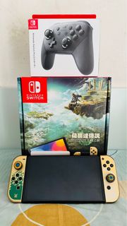 Nintendo Switch Oled Tears of the Kingdom Edition | Switch Pro Controller All-in-one