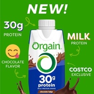พร้อมส่ง🛵 โปรตีนเชค Orgain Milk 30g Protein Shake Chocolate Fudge 330mL