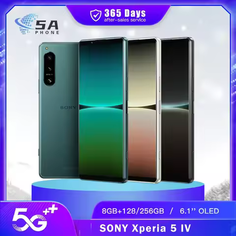 Original Sony Xperia 5 IV XQ-CQ54 5G Mobile Phone Japan Version NFC 6.1'' 128GB Snapdragon 8 Gen 1 O