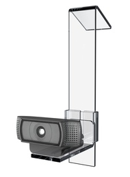 PlexiCam Pro V2 | Center Screen/Middle Screen Webcam Mount | Position Any Webcam Anywhere on Any Scr
