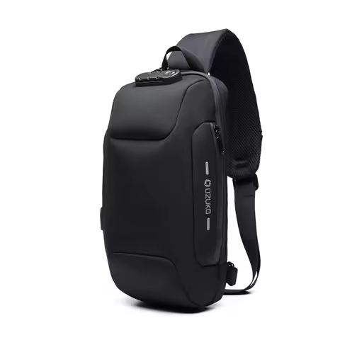 OZUKO Chest pack for men Anti-theft Shoulder Messenger Bags Male Waterproof Short Trip Chest Bag Pac