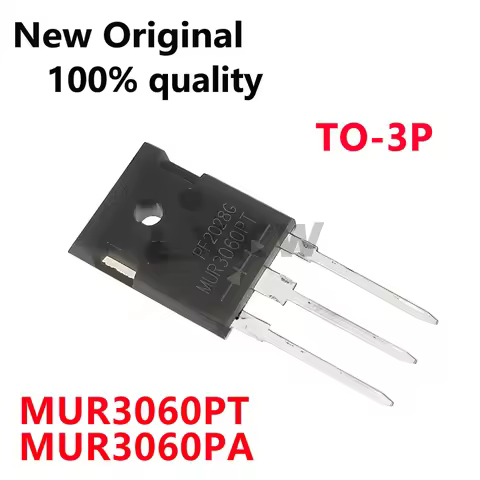 5/PCS New Original MUR3060PT MUR3060PA TO-3P 600V 30A Restore the pairing tube In Stock