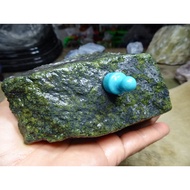 Natural 〈 Large Magnetic Field 〉 Black Jade Raw Ore 4 Pieces 2410g → b147 Magnet Suction