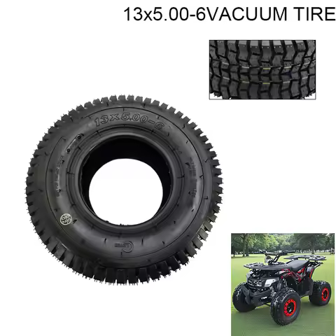 ATV tire 13X5.00-6 vacuum tire is suitable for 50cc 70cc 110cc small ATV beach bike kart front or re