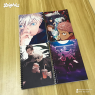 A5 Size Notebook Anime Jujutsu Kaisen Customized | Leighkt Collection