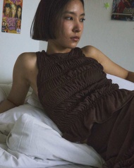 Mira Bangkok sponge top เสื้อเเขนกุดผ้ายืด