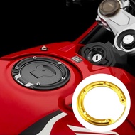 Motorcycle Billet Aluminum Gas Tank Cap Cover Oil Tank Decorative Protector Ring For Honda CB250R CB