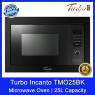 Turbo Italia Incanto TMO28BKS Microwave Oven | 28L Capacity | With Grill | 1 Year Warranty