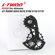 LTWOO Ròng Rọc Cùi Đề Sau Bằng Gốm Sợi Carbon Cho Xe Đạp Bộ DẫN HướNg Bánh Xe Lớn 13T + 18T Cho Shim