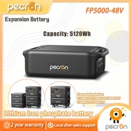 PECRON FP5000-48V Expansion Battery 5120Wh Lithium iron phosphate battery for E1500LFP/E1000LFP/E360