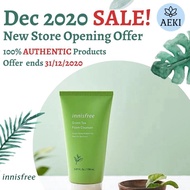 Innisfree [CLEANSER] - Green Tea Foam Cleanser (150ml) / Hydrating / Moisturizing