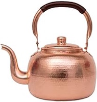 JapanCast Iron Tetsubin Teapot Tea Pots Cast Iron Tea Pots Handmade Copper Tea Sets for Gas Stove Tea Set Tea Kettle with Infuser in Home Kitchen Tea Accessories