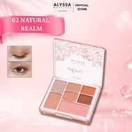 OFFICIAL Alyssa Madeline 7-Color Multi-functional Eyeshadow Palette Glitter Eye Shadow Long Lasting 