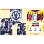 [Chelsea] 2022/23 Match Attax Football Shiny & Normal Cards