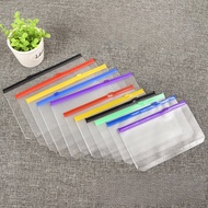 PVC Zip Bag Accessories Planner Binder A5 / B5 / A6 /A7 Convenient, Exquisite Color Border