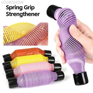 LOOKSHOW Macaron Color Spring Hand Grip Strengthener Hand Stress Relief Tool Multi-Purpose Home Fitn