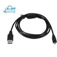 Black USB 2.0 A to 8-Pin Mini B Cable w/ Ferrite - 1.5M / 59 Inches for  CoolPix P90