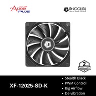 (AONE PLUS SS2) ID-COOLING XF-12025-SD-K BLACK 120MM CASING FAN