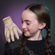 Wednesday Addams Family Animated Thing Hand Puppet Toy for Children Ages 3 Plus Interactive Play Set