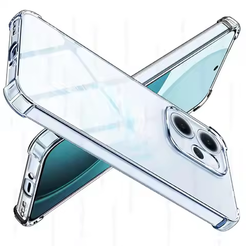 Clear Protector Case For Oppo Reno14 F 5G Full Lens Soft Silicone Shockproof Cover For oppo Reno14 P