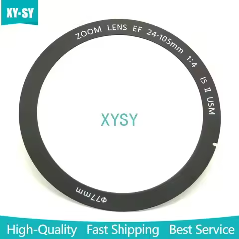 1 / 2 Gen New for Canon EF 24-105mm F/4L IS I II USM Name Plate Front Lens Pressure Parameters Ring 