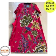 UNGU DASTER KUB DS 04 KENCANA PURPLE LABEL ORGINAL BATIK DASTETbiru BATIKU LD 124 CM BUNSUI BUTTONS 