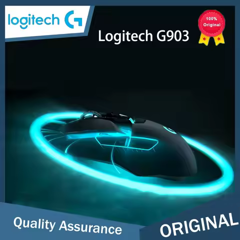 Logitech G903 LIGHTSPEED Wireless Gaming Mouse W/ Hero 25K Sensor, PowerPlay Compatible, 140+ Hour w