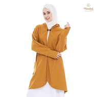 NEW SERIES HIJACKET® SYLVANIA Jaket Hijaber Wanita Cewe Cewek Panjang Muslimah/Jaket Muslimah Wanita