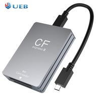2 In 1 CFexpress Type B การ์ดรีดเดอร์ SD CFexpress USB อะแดปเตอร์สำหรับตัวอ่าน3.2 10Gbps รองรับ Andr