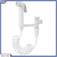 {biling}  Seat Toilet Flushing Sanitary Device Bidet Spray Head Sprayer Hose Cleaning Kit