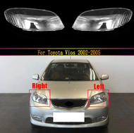 เลนส์ไฟหน้ารถสำหรับ Toyota Vios 2002 2003 2004 2005ไฟหน้ารถเลนส์เปลี่ยน Auto Shell Cover