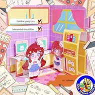 3D Decorative Children's Books & Stickers B0053