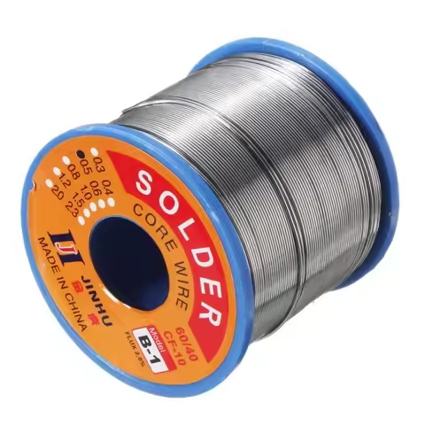 100/250/300g Rosin Core Solder Wire Low Temperature Solder Joint Bright 0.5/0.6/0.8/1.0/1.2/1.5/2.0m