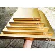 30x30 cake board cake drum/drum cake/ thick cake base high cake base/ gold cake base