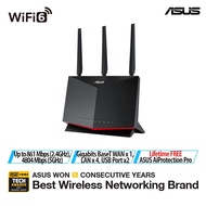 ASUS RT-AX86S WiFi 6 Router AX5700 Wireless AX Gaming Router AiMesh High-speed Gigabit Dual Band Through the wall -(3Y)