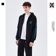 Ed Hardy x Autumn Looseness Hoodie - Long Sleeve Zipper Sweater for Unisex