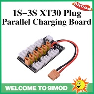 9imod 1S-3S XT30 Plug Lipo Battery Parallel Charging Board with 6pcs XT30 to XT60 RC Battery Parts