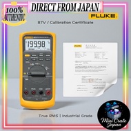 FLUKE 87V (87-5) True RMS Digital Multimeter | Calibration Certificate Included