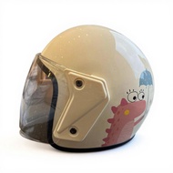 Motorcycle Helmet Electric Bike Helmet Four-Season Universal Certified Cartoon Design Sun Protection