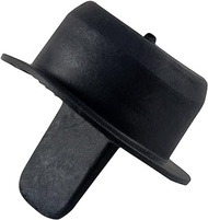 Caplugs ZECPM27Q1 Plastic Ergonomic Center Pull Tab Plug. ECP-M27, TEO, Cap OD 1.22" Plug ID 1.03", Black (Pack of 60)