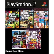 PS2 Games Grand Theft Auto San Andreas / GTA AVATAR / GTA VICE CITY / GTA VICE CITY STORIES / GTA TO