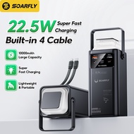 SOARFLY 100000mAh Powerbank Berkapasiti Besar Caj Pengecasan Pantas Mudah Alih Dengan Lampu LED 充电宝