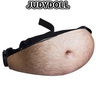 JUDYDOLL Belt Bag, Creative  Belly Funny Pack, Novelty Funny Storage Bag Men