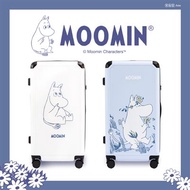 【卡若特品牌館】Moomin嚕嚕米姆明28吋拉鍊行李箱(兩色)