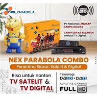 Terbaru Receiver parabola nex combo TV DIGITAL TV SATELIT
