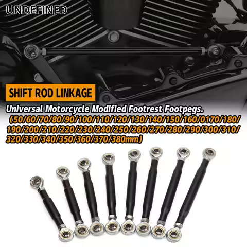 Motorcycle Shift Rod Linkage 50mm-380mm 70 100 120 150 180 200 220 280 300 320 Footrest Foot Peg Rea
